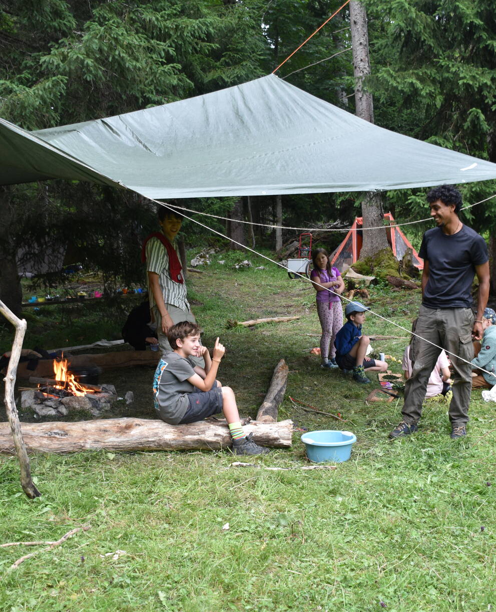 Camp outdoor Pro Natura Vaud