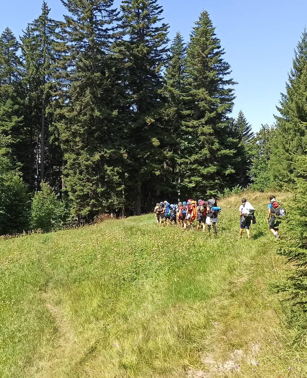 Randonnée camp Appel sauvage 2022