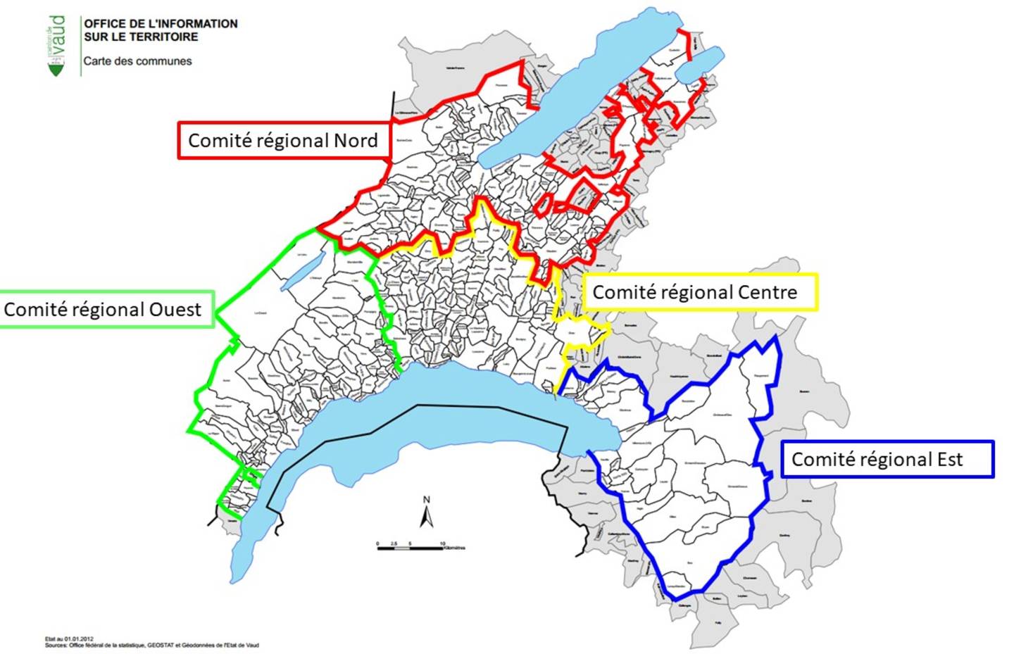 carte comités