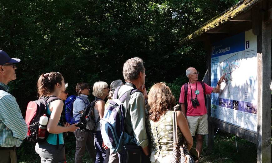 Visite guidée des Grangettes